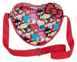 Sanrio Casual Heart Umhängetasche Hello Kitty Friends Multicolour