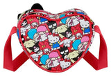 Sanrio Casual Heart Umhängetasche Hello Kitty Friends Multicolour