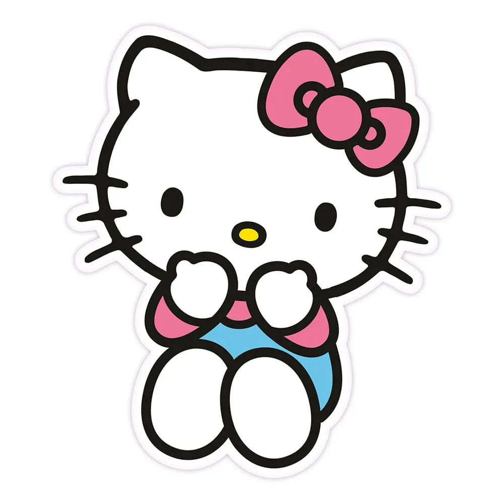 Sanrio Dekokissen Hello Kitty Blue Pants 36 cm - Smalltinytoystore