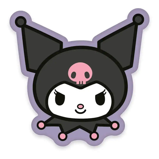 Sanrio Dekokissen Kuromi Face 36 cm - Smalltinytoystore