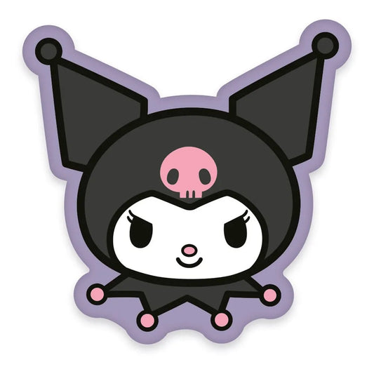 Sanrio Dekokissen Kuromi Face 36 cm - Smalltinytoystore