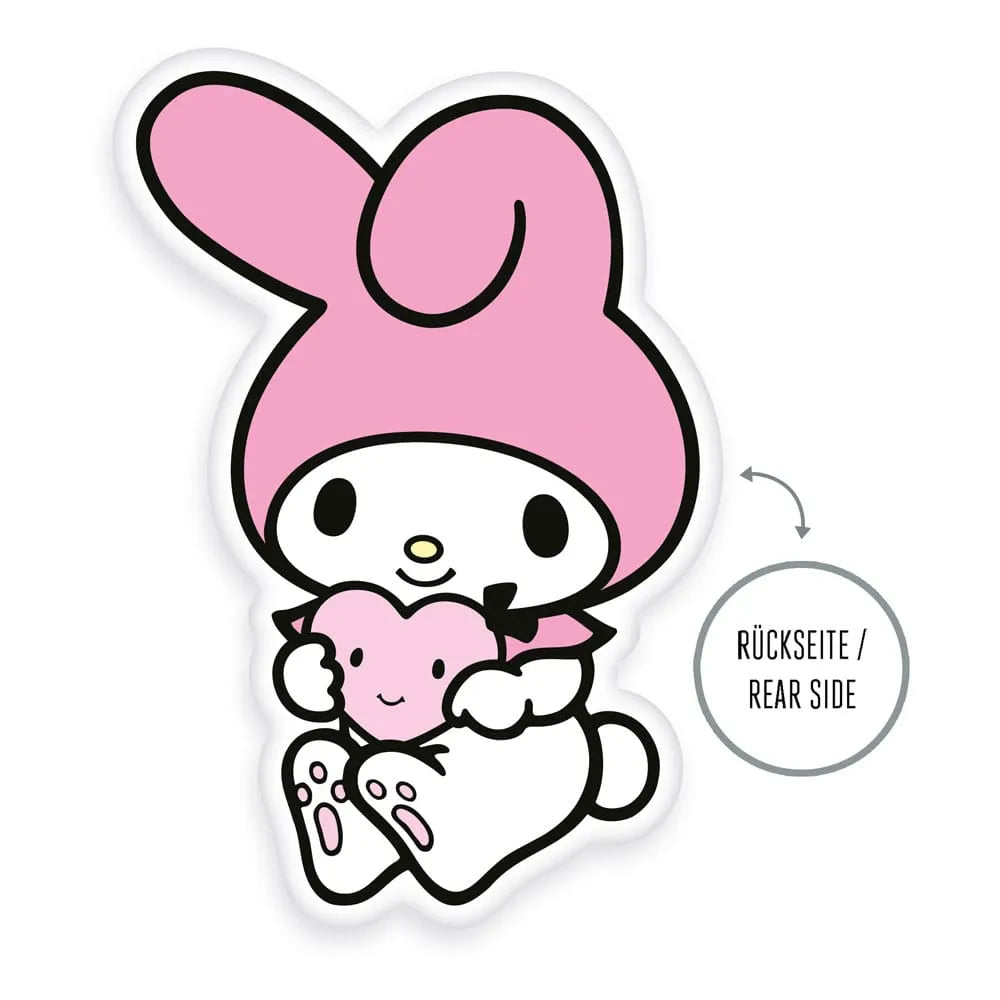 Sanrio Dekokissen My Melody Heart 36 cm - Smalltinytoystore