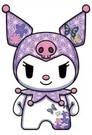 Sanrio DZNR Plüschfigur Kuromi Asanoha Edition 18 cm