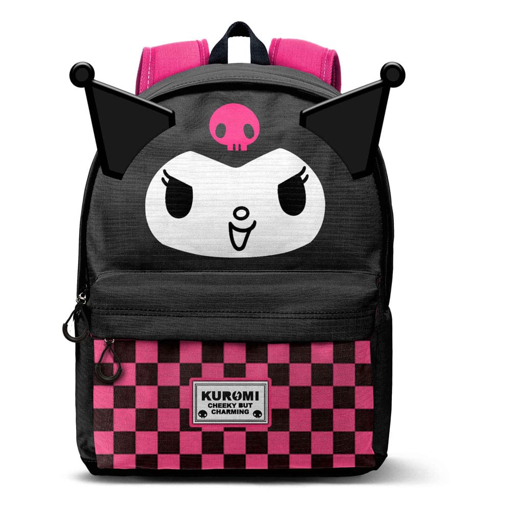 Sanrio Fan HS Rucksack Kuromi Chess 2.2 Black - Smalltinytoystore