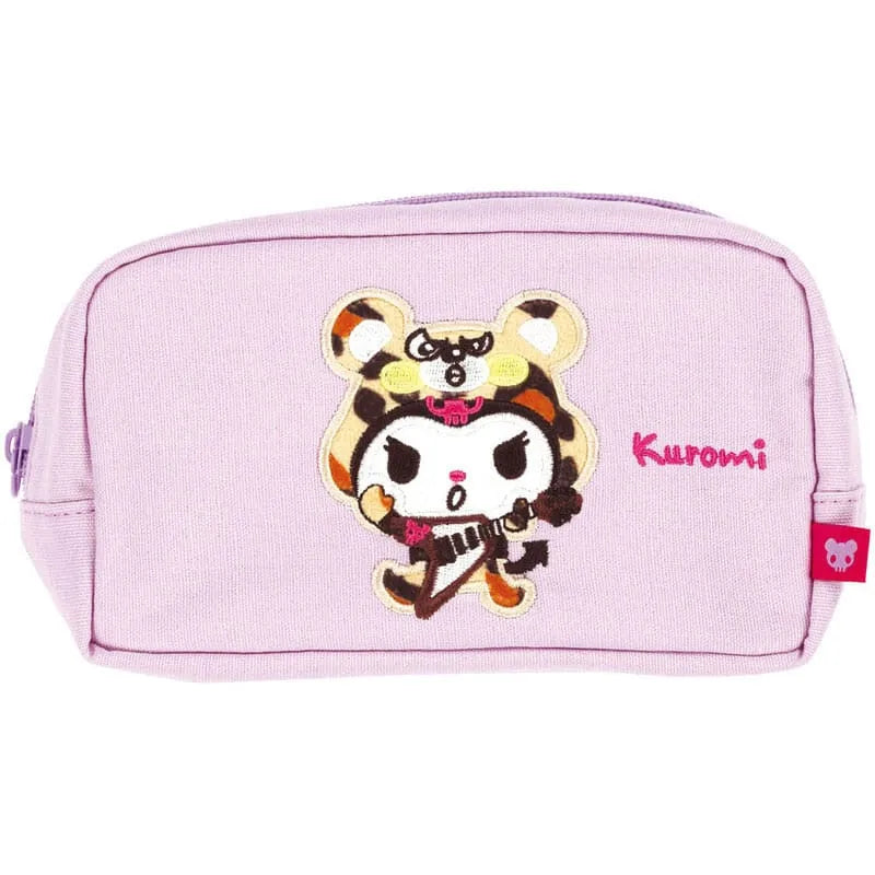 Sanrio Federmäppchen Kuromi 10 x 19 cm - Smalltinytoystore