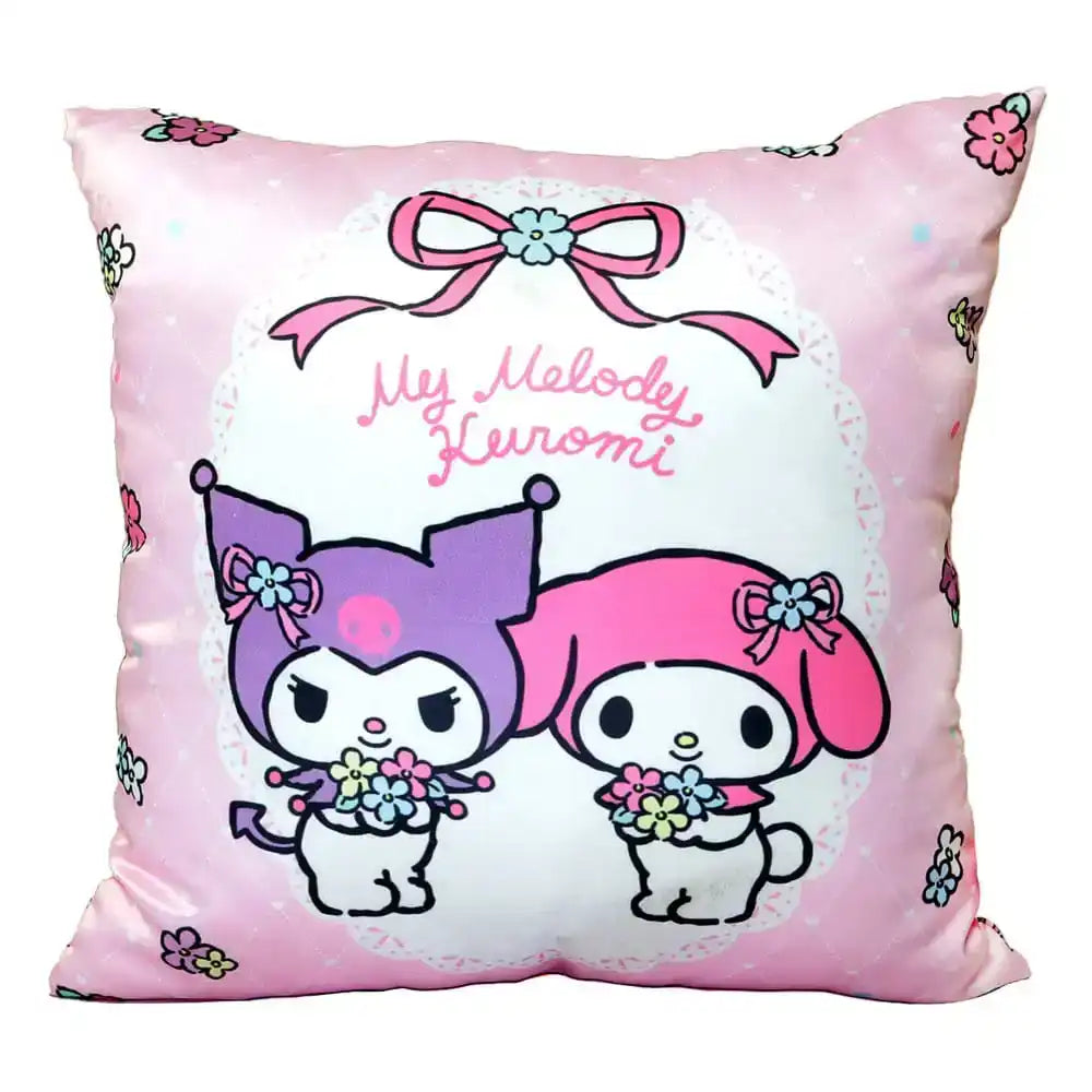 Sanrio Kissen Hello Kitty & Friends Pastel Flower 35 x 35 cm - Smalltinytoystore
