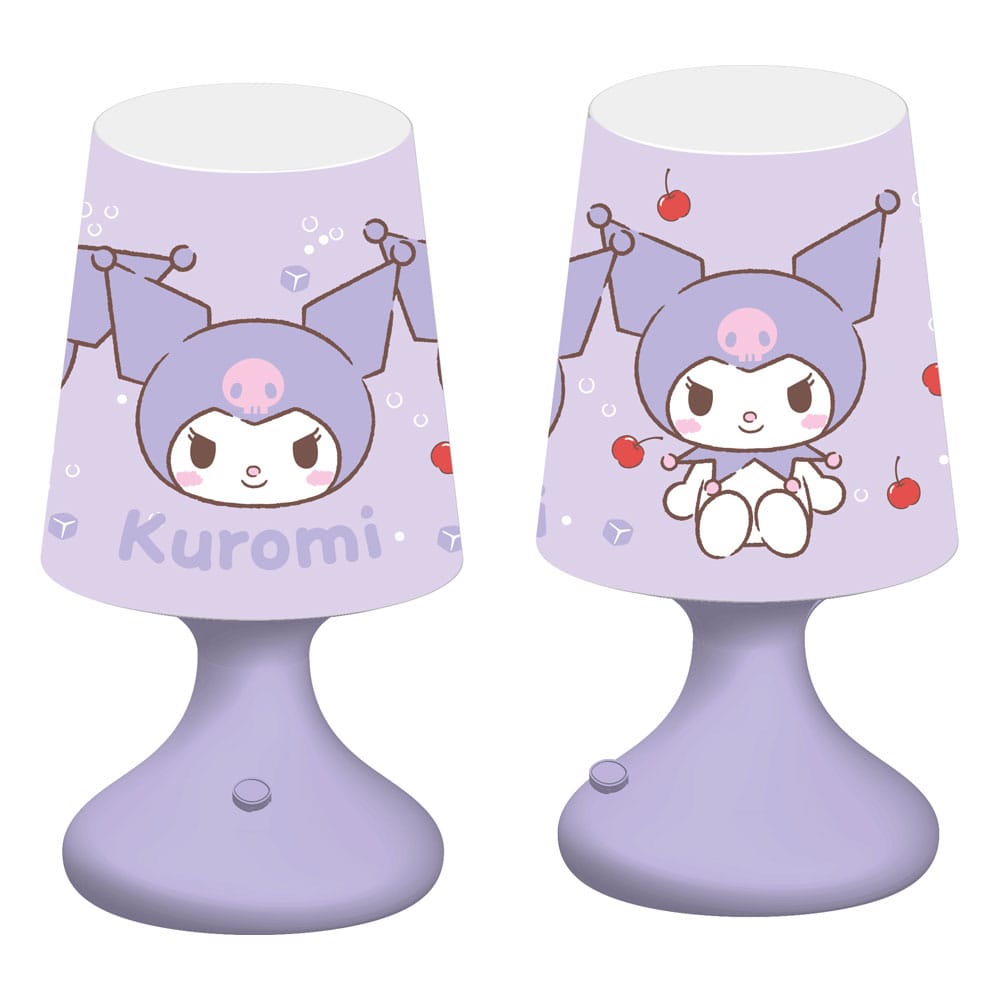 Sanrio LED Leuchte Kuromi 19 cm - Beschädigte Verpackung - Smalltinytoystore