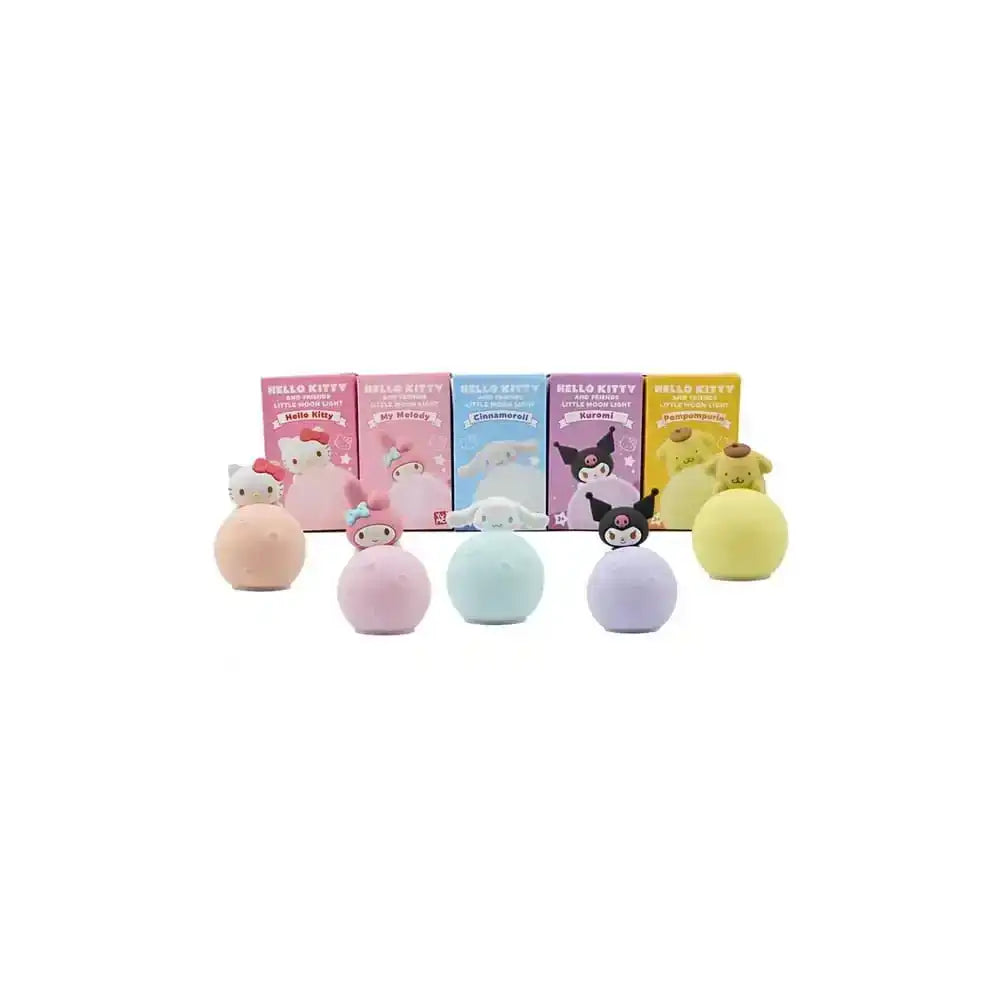 Sanrio Little Moon Light Series Minifiguren Hello Kitty and Friends 8 cm Display (12) - Smalltinytoystore