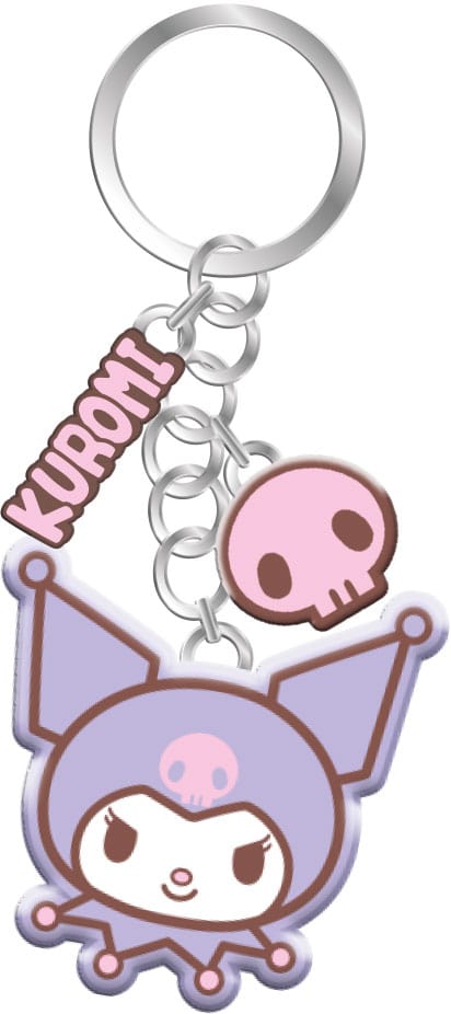 Sanrio Metall Schlüsselanhänger Kuromi - Smalltinytoystore