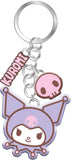 Sanrio Metall Schlüsselanhänger Kuromi - Smalltinytoystore