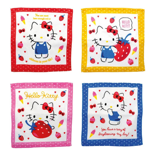 Sanrio Mini-Handtücher Hello Kitty 30 x 30 cm Display (36) - Smalltinytoystore