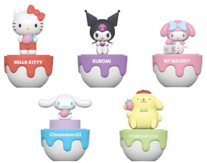 Sanrio Minifiguren Hello Kitty and Friends 50th Anniversary 8 cm Display (12) - Smalltinytoystore