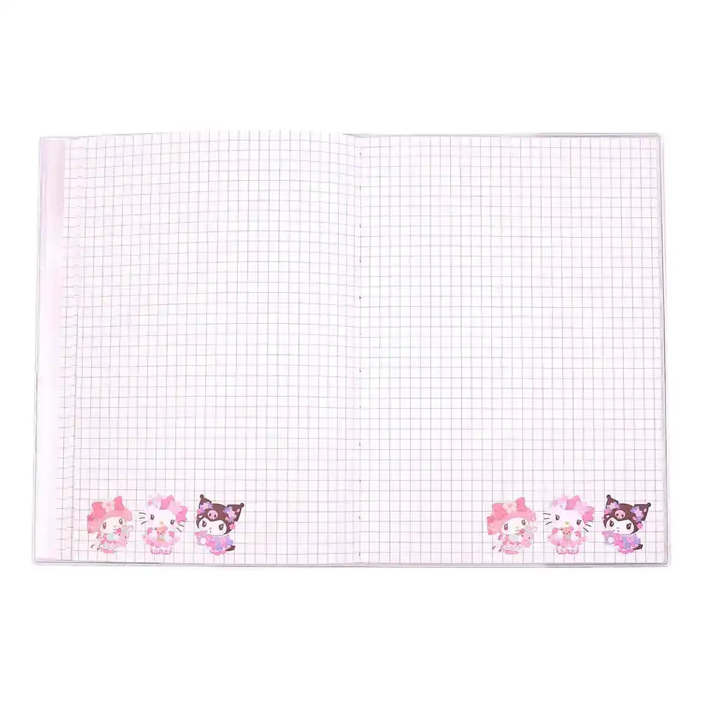 Sanrio Notizbuch Hello Kitty & Friends Sakura Series Holographic Checkered