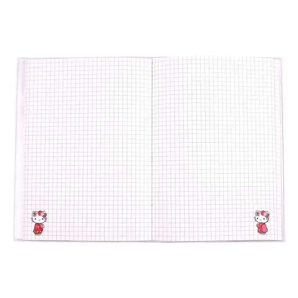 Sanrio Notizbuch Hello Kitty Kimono Holographic Checkered