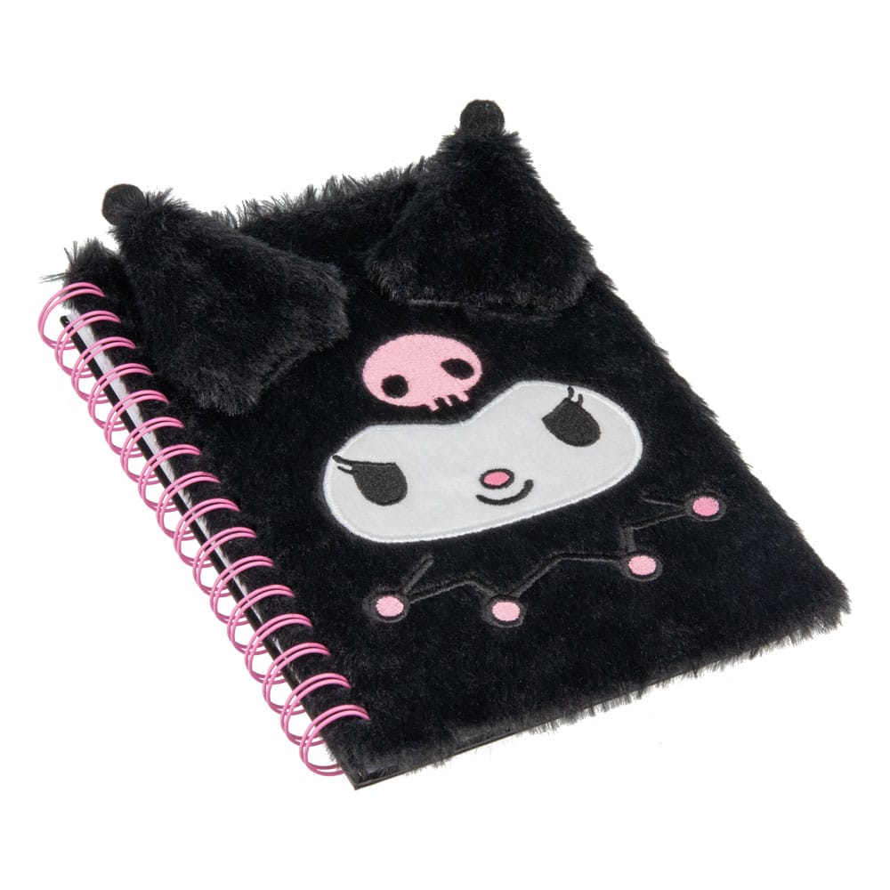 Sanrio Notizbuch Kuromi Fluffy - Smalltinytoystore
