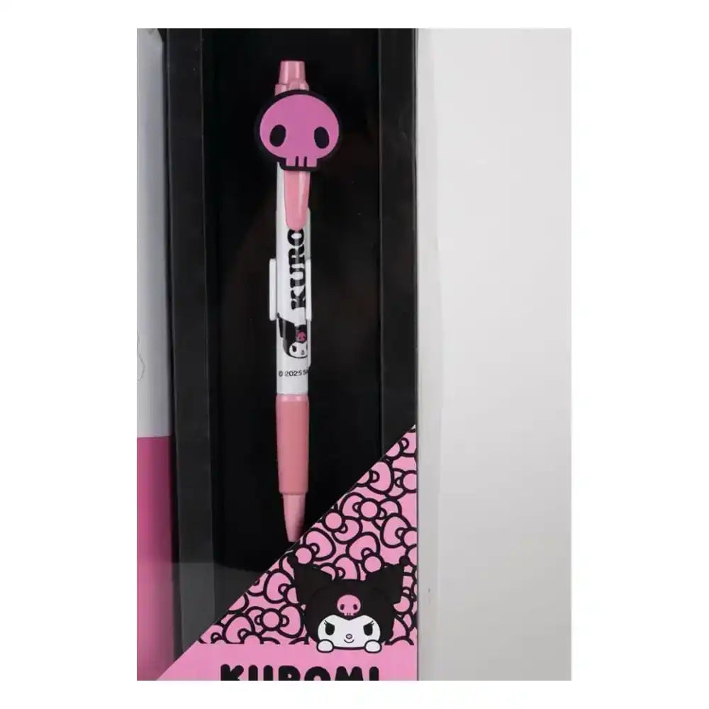 Sanrio Notizbuch mit Kugelschreiber Geschenk-Set Kuromi - Smalltinytoystore