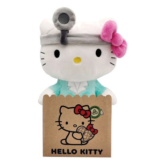 Sanrio Plüschfigur Hello Kitty Doctor 24 cm - Smalltinytoystore