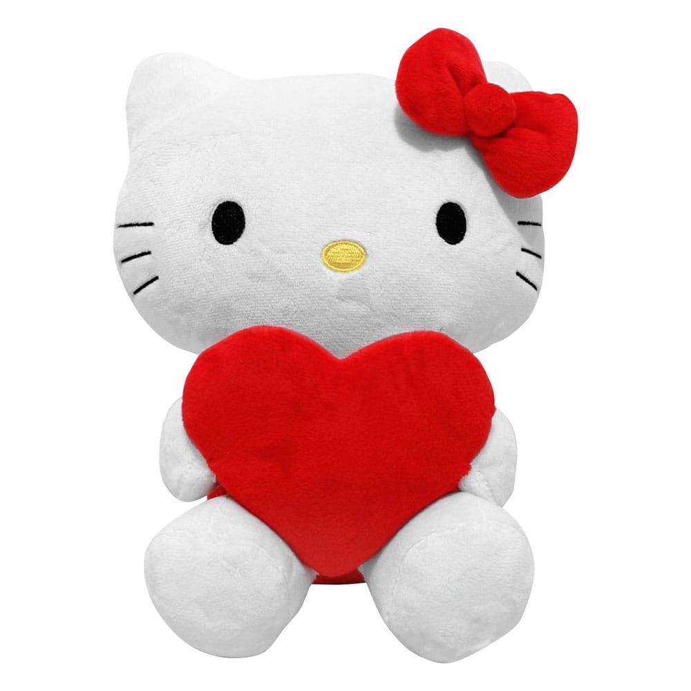 Sanrio Plüschfigur Hello Kitty Heart 14 cm - Smalltinytoystore