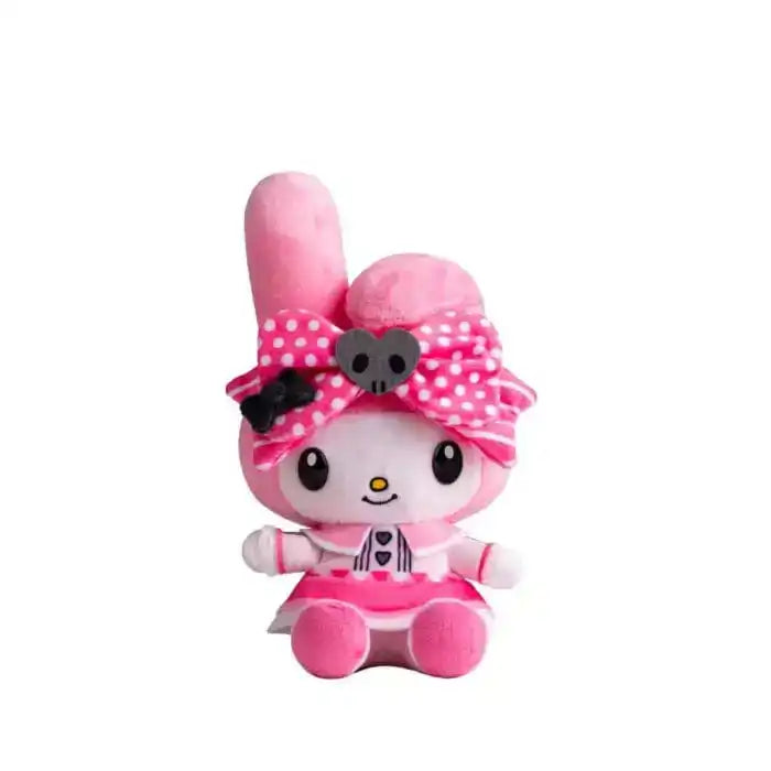Sanrio Plüschfigur My Melody Pink Black Party Anniversary Edition 17 cm - Smalltinytoystore