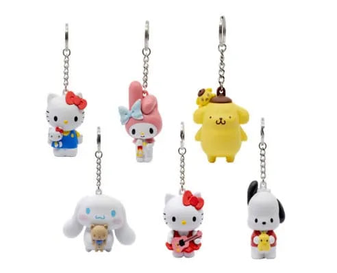 Sanrio Pocket Hero Schlüsselanhänger Hello Kitty and Friends Display (12) - Smalltinytoystore