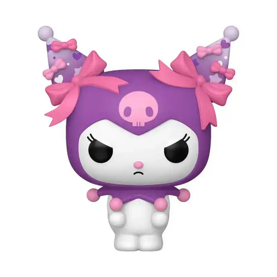 Sanrio POP! Animation Vinyl Figur K/MM- Kuromi Grumpy 9 cm - Smalltinytoystore