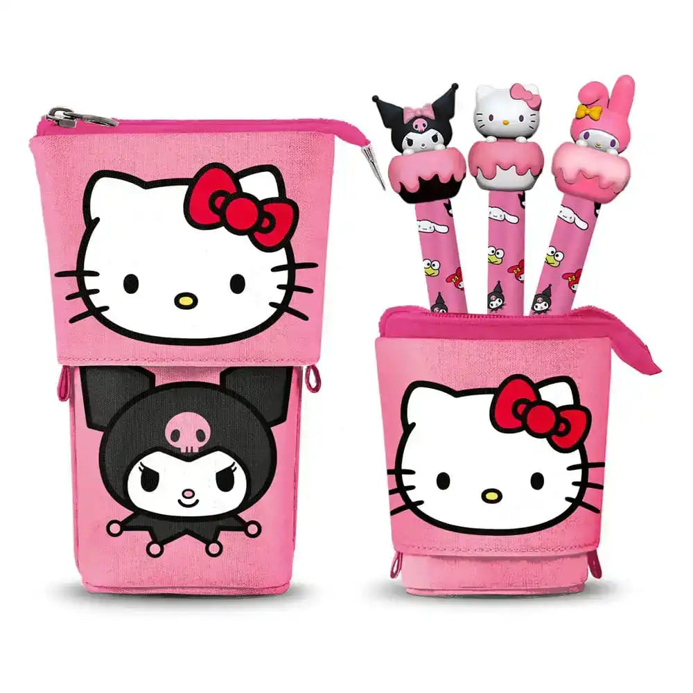 Sanrio Pop Up Federmäppchen mit 3 löschbaren Gelstiften