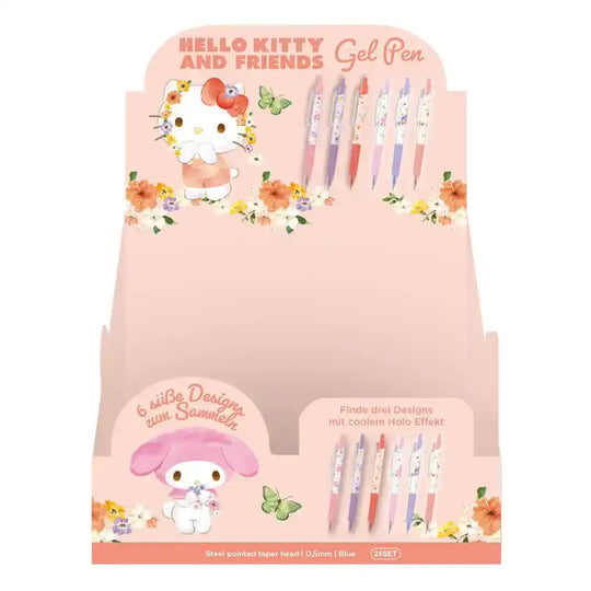 Sanrio Premium Gelstifte Hello Kitty & Friends Display (24) - Smalltinytoystore