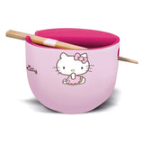 Sanrio Ramen-Schüssel mit Stäbchen Hello Kitty Japan - Smalltinytoystore