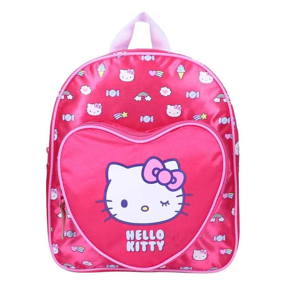 Sanrio Rucksack Hello Kitty Follow The Rainbow Heart - Smalltinytoystore