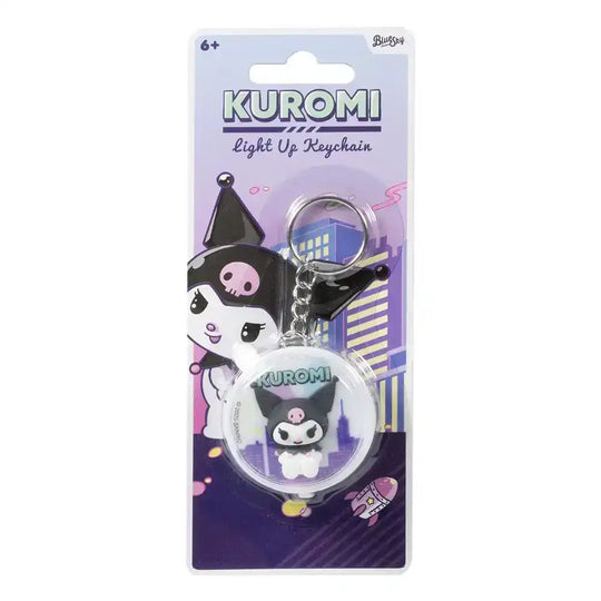 Sanrio Schlüsselanhänger mit Licht Kuromi - Smalltinytoystore