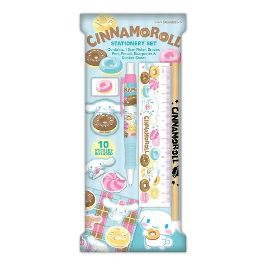 Sanrio Schreibset 6er-Pack Cinnamoroll - Smalltinytoystore