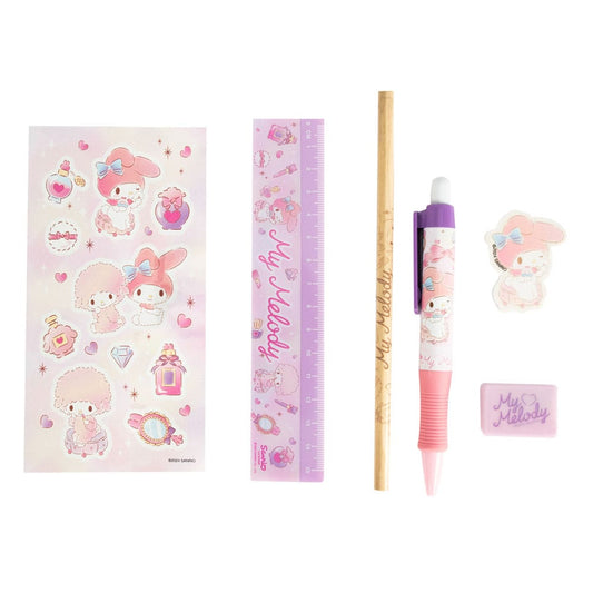 Sanrio Schreibset 6er-Pack My Melody - Smalltinytoystore