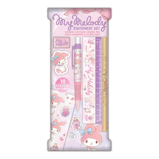 Sanrio Schreibset 6er-Pack My Melody - Smalltinytoystore