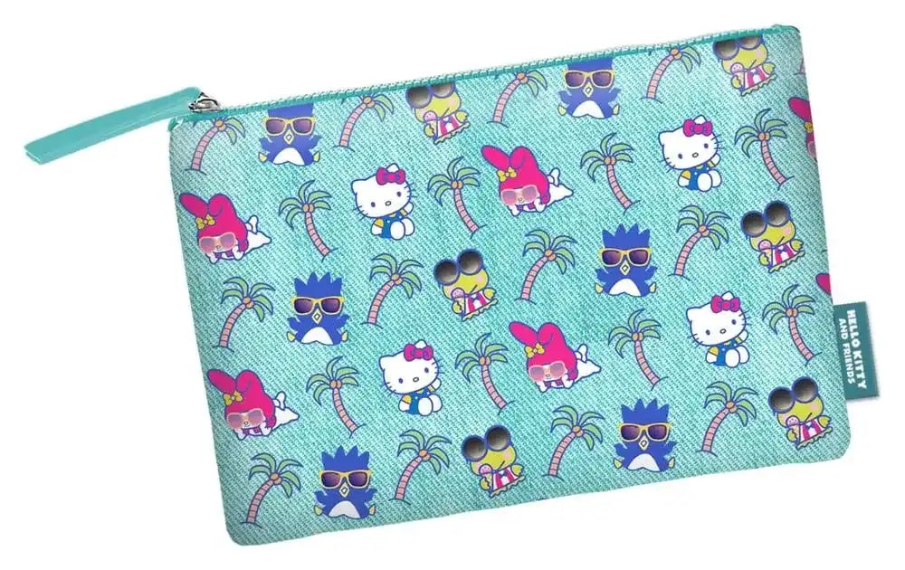 Sanrio Soleil Kulturbeutel Hello Kitty Palms Turquoise