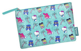 Sanrio Soleil Kulturbeutel Hello Kitty Palms Turquoise