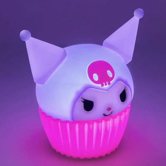 Sanrio Squishy Glo Silikon-Leuchte Kuromi 15 cm - Smalltinytoystore