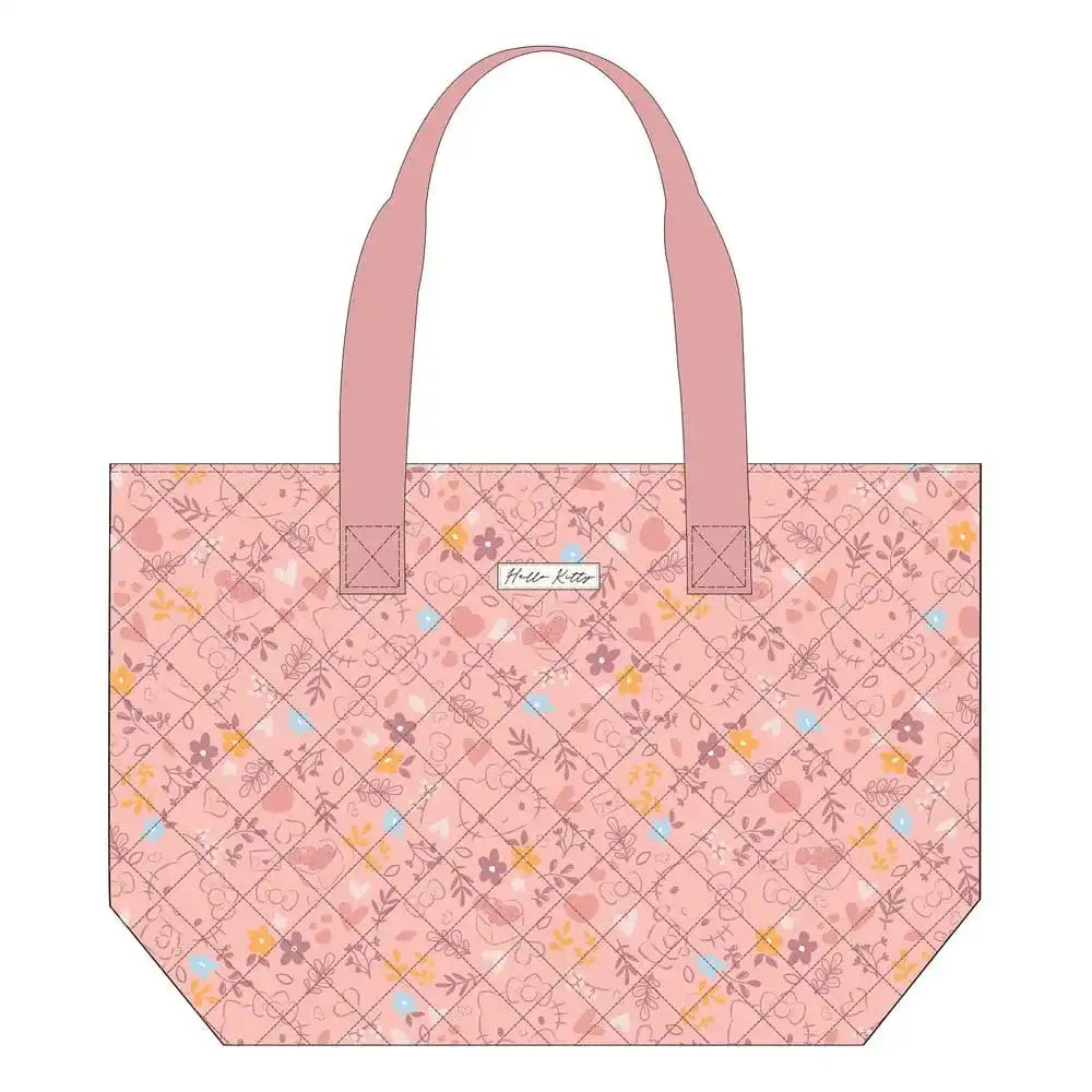 Sanrio Tragetasche Hello Kitty Famous Floral - Smalltinytoystore