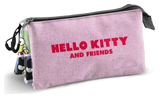 Sanrio Triple Federmäppchen Hello Kitty Panels Multicolour