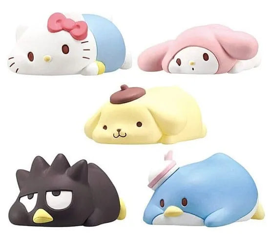 Sanrio Twinchees Minifiguren Funyu-Maru 5 cm Display (24) - Smalltinytoystore