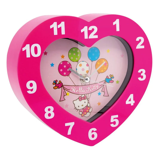 Sanrio Wanduhr Hello Kitty Heart Shaped - Smalltinytoystore
