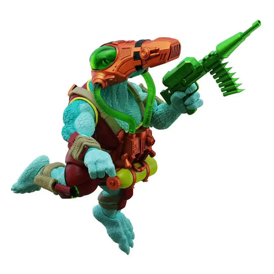 Saurozoic Warriors Actionfigur Javvik Mosa Mosasaurus (Underwater Assault) 15 cm - Smalltinytoystore