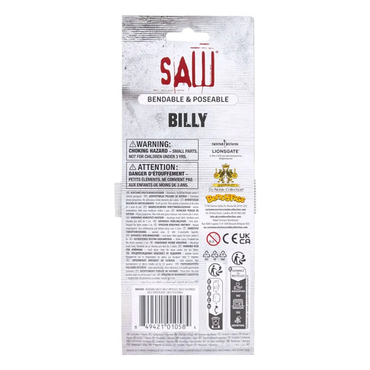Saw Bendyfigs Biegefigur Billy Puppet 18 cm - Smalltinytoystore