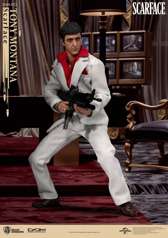 Scarface (1983) Actionfigur Tony Montana 20 cm - Smalltinytoystore