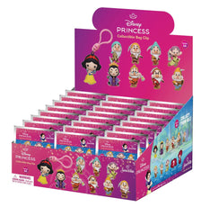 Schneewittchen 3D PVC-Taschenanhänger Classic Series 66 Display (24) - Smalltinytoystore