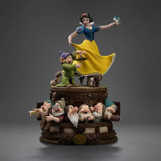 Schneewittchen und die sieben Zwerge Art Scale Statue 1/10 Snow White and Dopey Deluxe Edition 21 cm - Smalltinytoystore