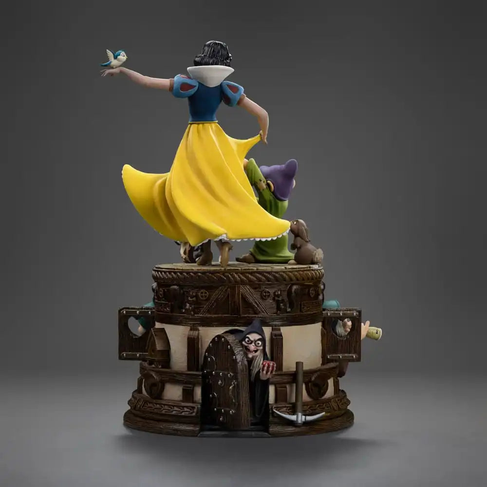 Schneewittchen und die sieben Zwerge Art Scale Statue 1/10 Snow White and Dopey Deluxe Edition 21 cm - Smalltinytoystore