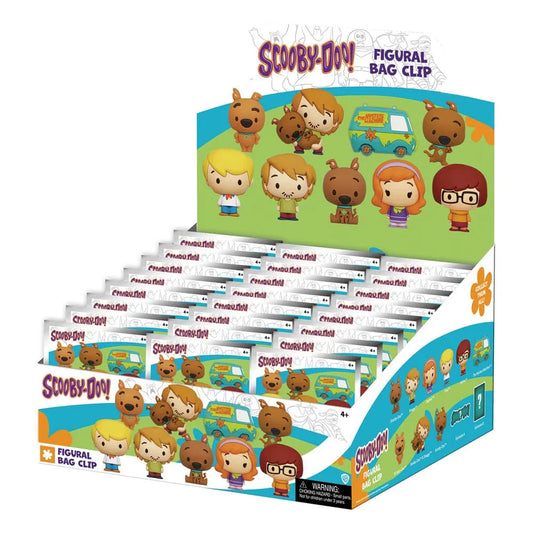 Scooby Doo 3D PVC-Taschenanhänger Series 1 Display (24) - Smalltinytoystore