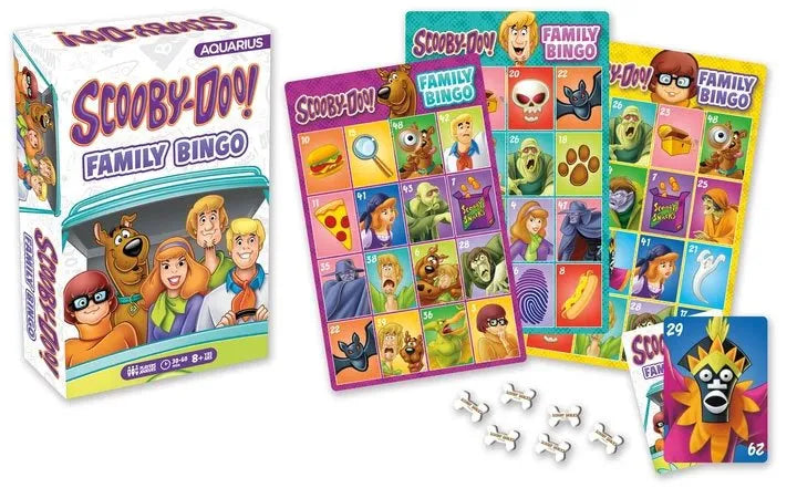 Scooby-Doo Brettspiel Family Bingo *Englische Version* - Smalltinytoystore