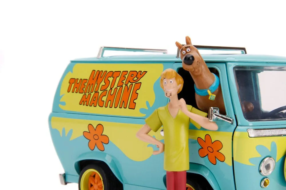 Scooby-Doo Diecast Modell 1/24 Mystery Van - Smalltinytoystore