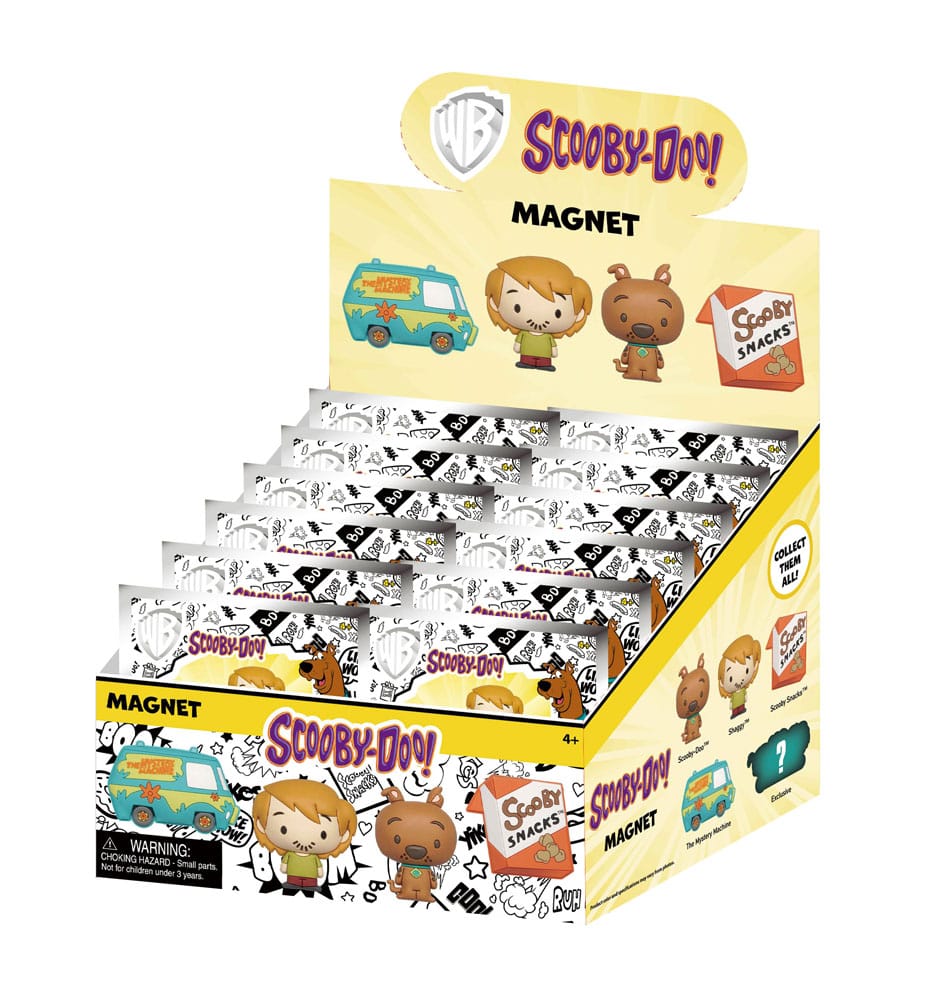 Scooby-Doo Magnete blind pack Series 1 Display (12) - Smalltinytoystore